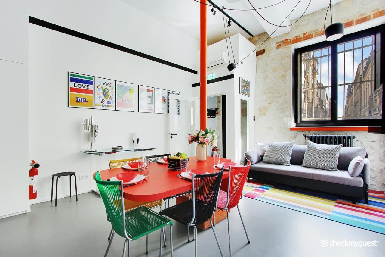Authentic Apartment - 2Br-6P - Le Marais Paris Exterior photo
