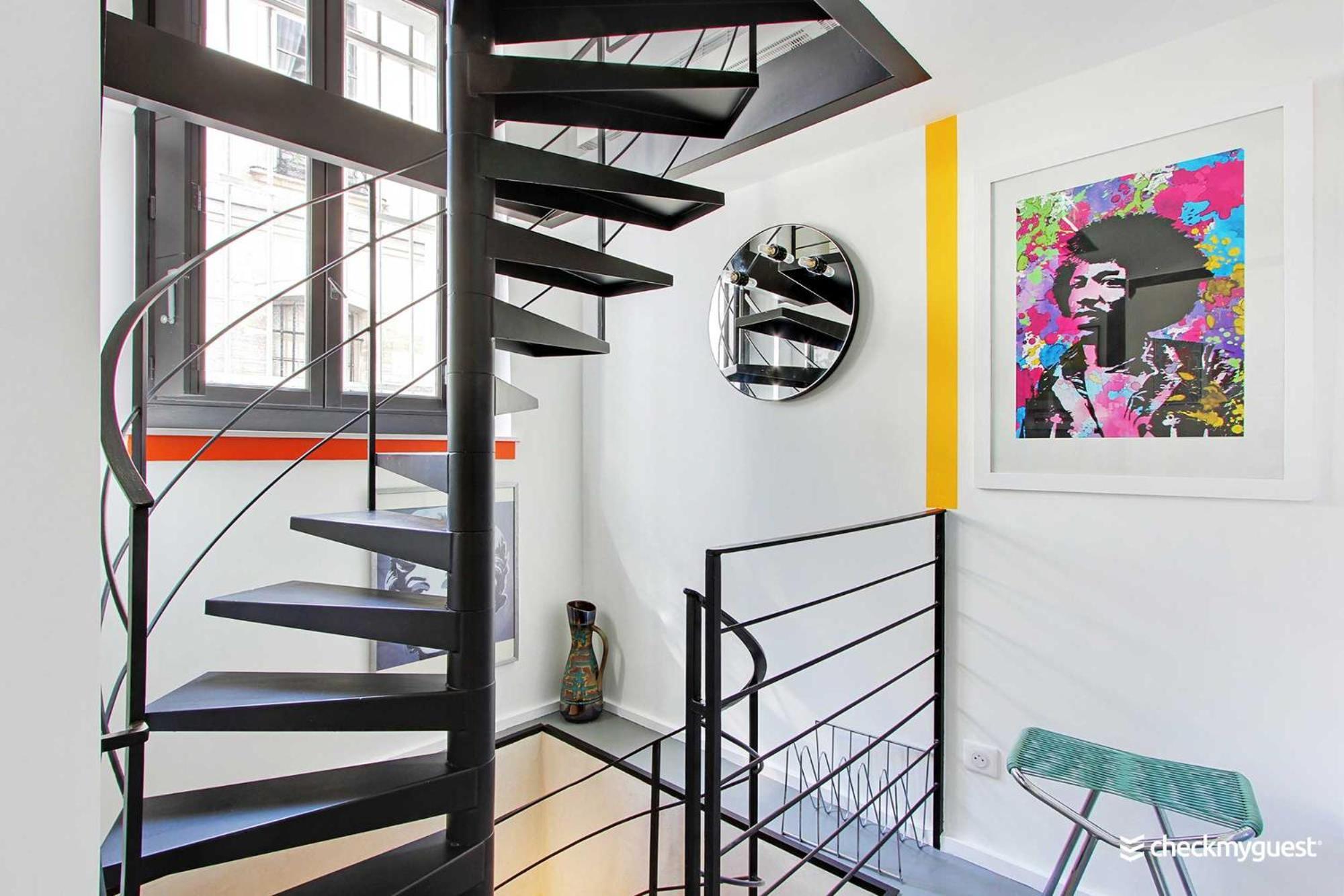 Authentic Apartment - 2Br-6P - Le Marais Paris Exterior photo